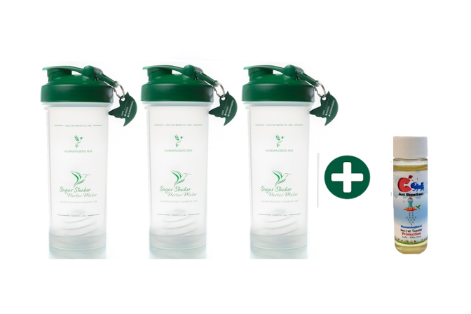 sugar shaker nectar maker 3 units plus cant ant repellent