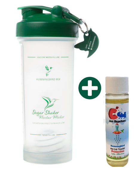 Sugar Shaker Nectar Maker plus 1 unit of Cant ant Repellent